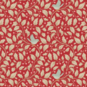 Merry Little Christmas - Holly - Red