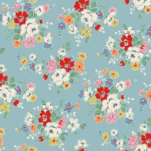 Cath Kidston - Signature Collection - Clifton Rose - Blue